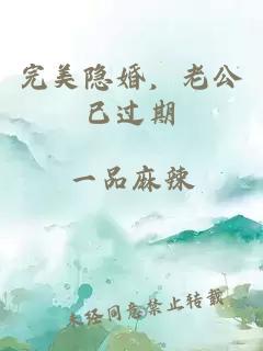 完美隱婚，老公已過期